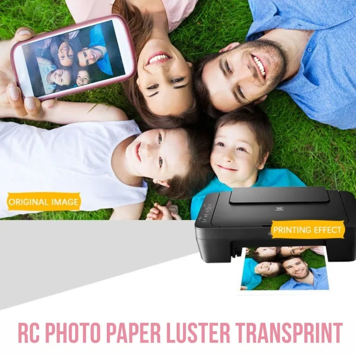 A4 Transprint Luster Photo Paper 260 GSM ( 1 Pack = 20 Sheets)