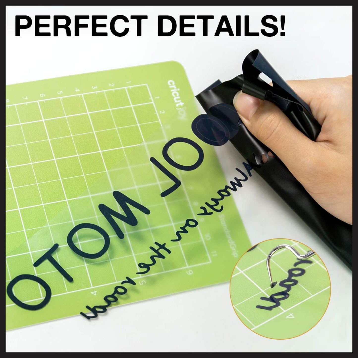 Black Heat Transfer Vinyl Sheet – 10 x 36 Inches