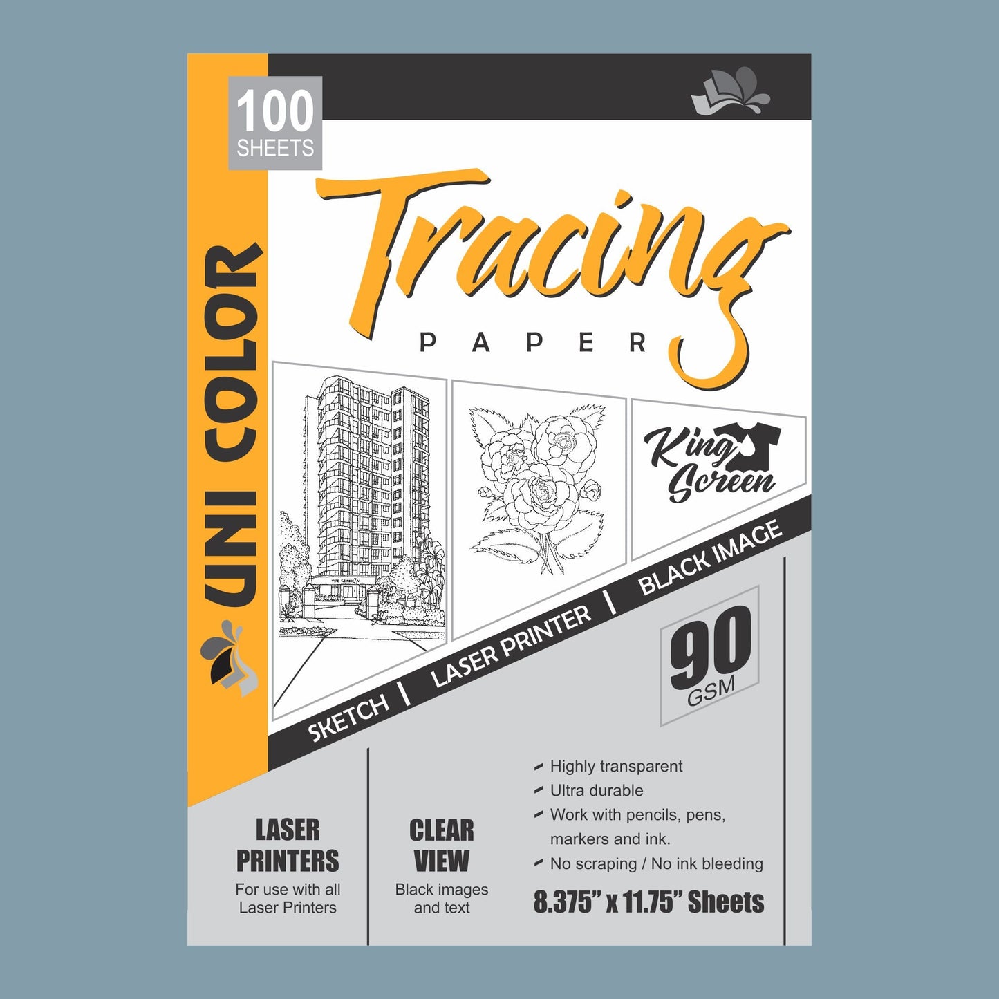 A4 Tracing Paper – 70 GSM (100 Sheets per Pack)