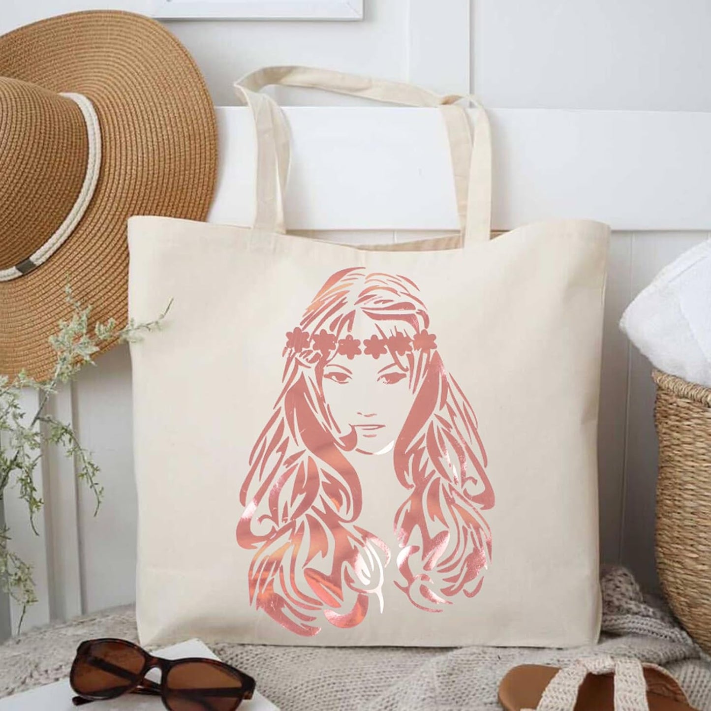 Rose Gold Heat Transfer Vinyl Sheet 10 x 36 Inches