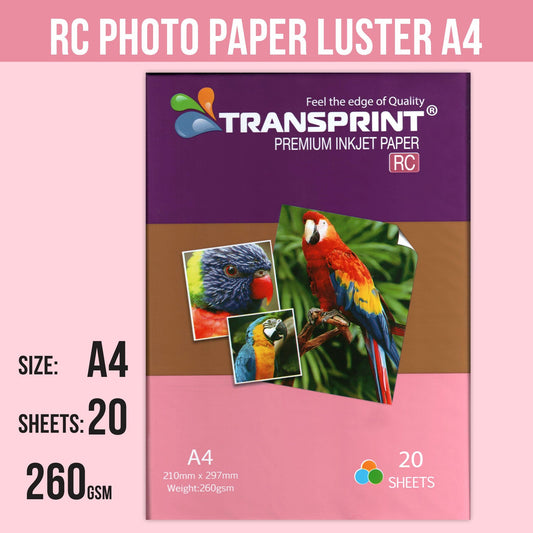 Transprint A4 LUSTER PHOTO PAPER