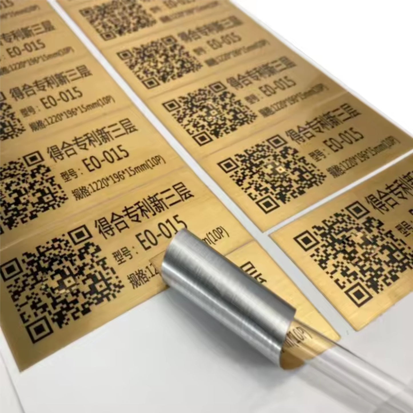 Silver and Golden Foiled Sticker for Laser Printer