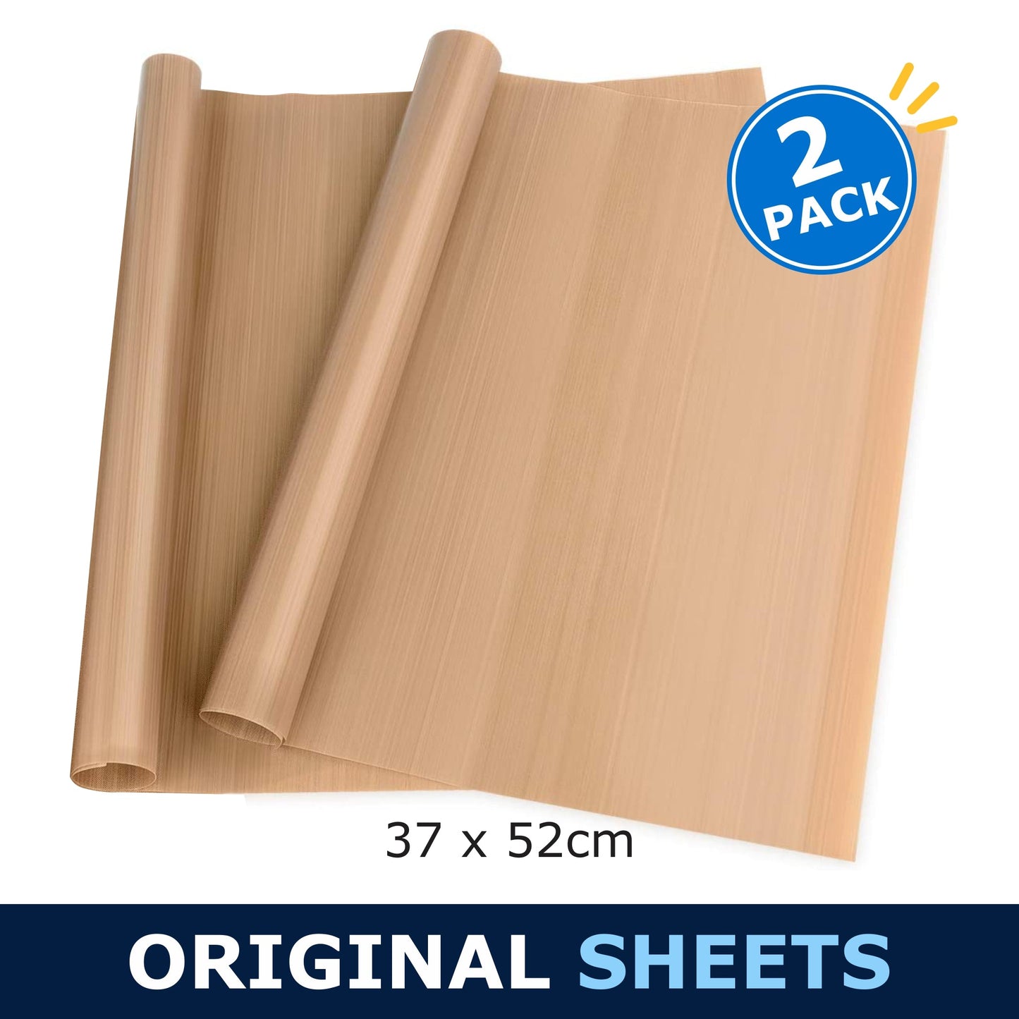High-Quality Teflon Sheet for Sublimation – 37 x 52 cm (Pack of 2)