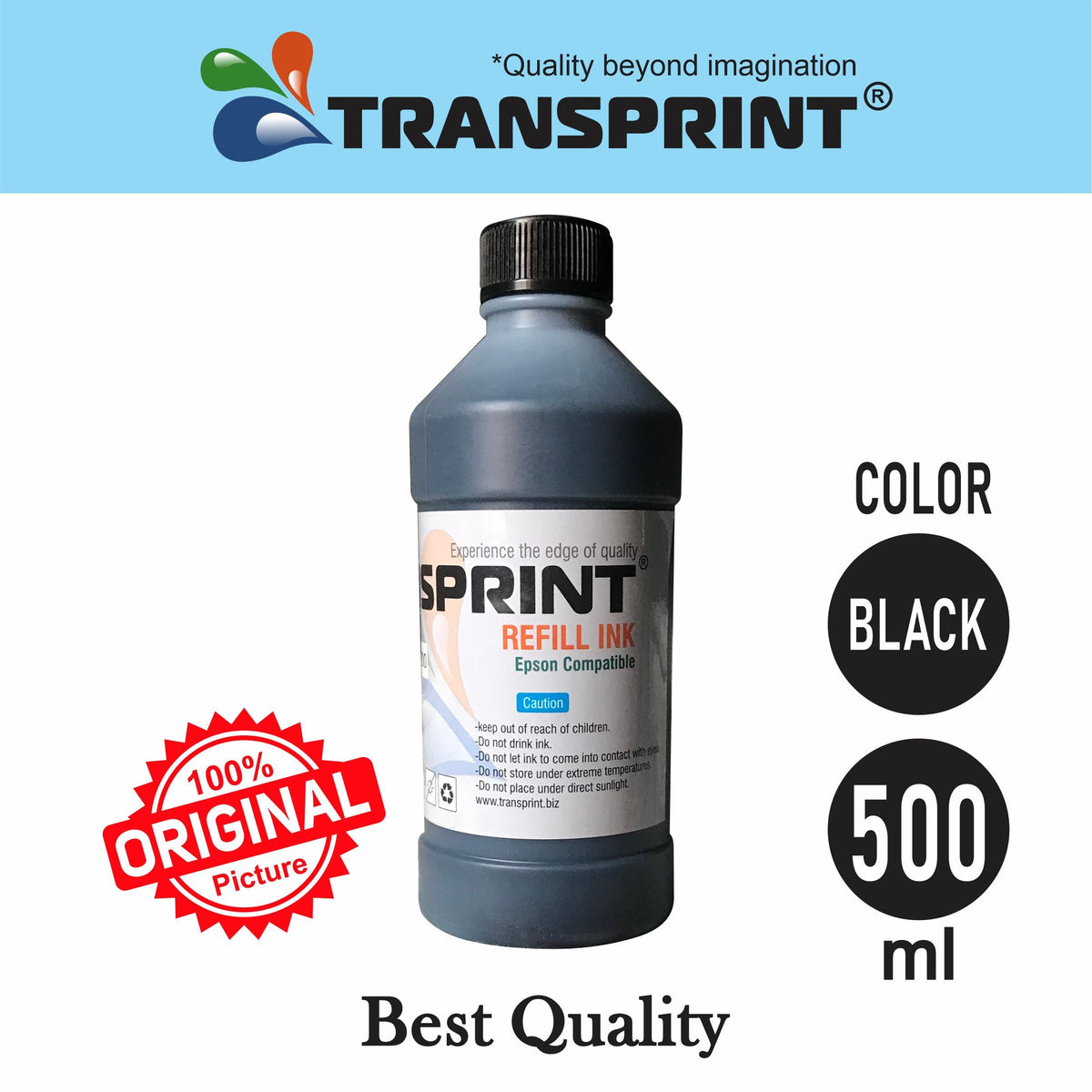 Transprint Paper Transprint Ink for Inkjet Printers 500ml – unicolor