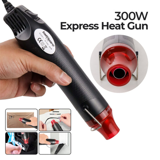 Mini 300W Electric Hot Air Gun 220V – DIY Heat Tool for Crafts, Mud Toys & Rubber