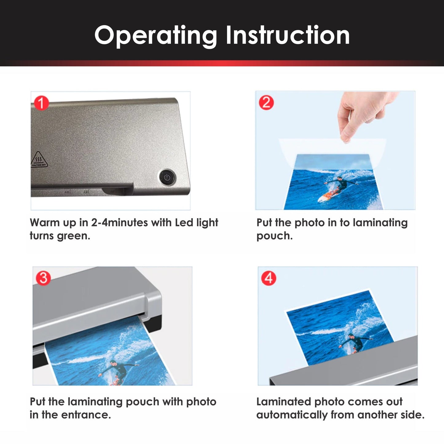 ECOTONE A4 Laminating Pouch Film 80 Micron (50 Sheets):