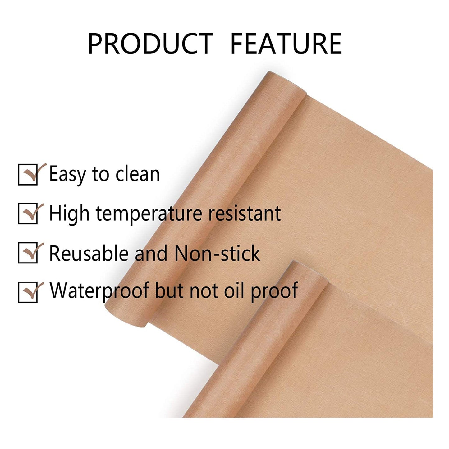 High-Quality Teflon Sheet for Sublimation – 37 x 52 cm (Pack of 2)