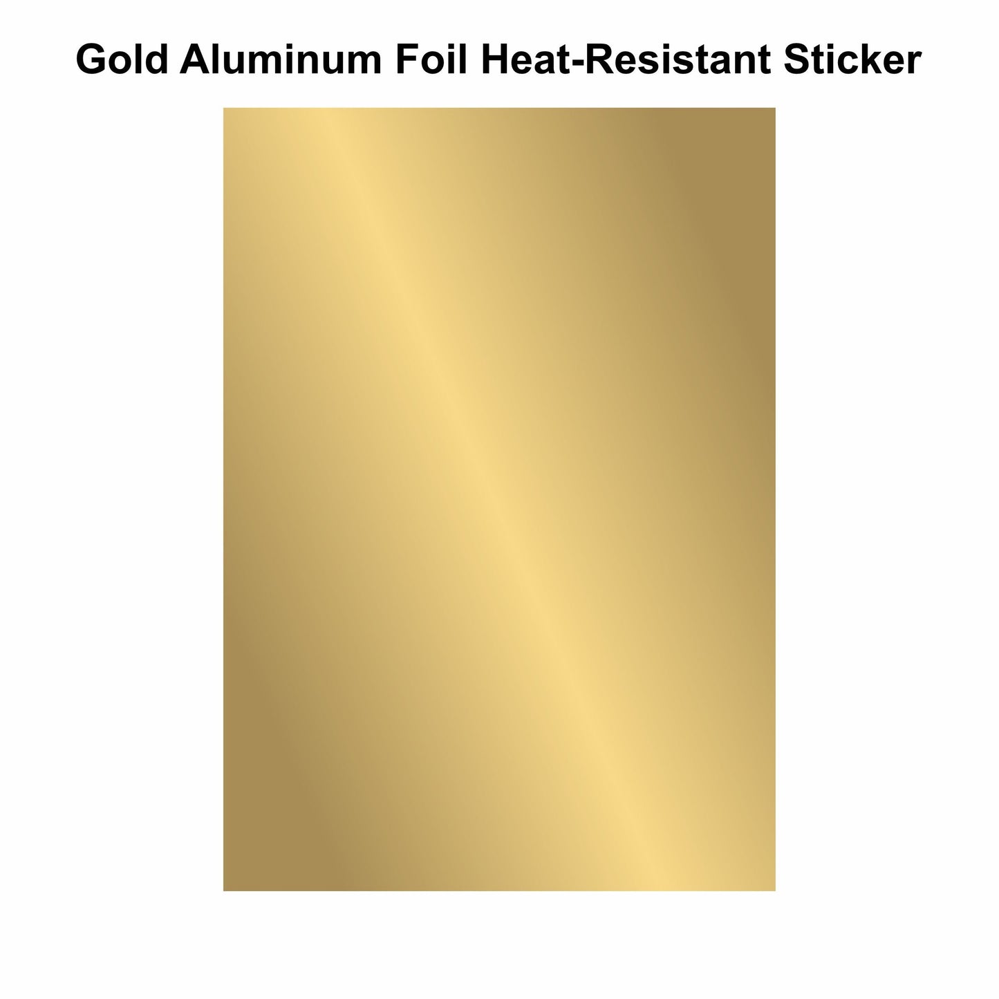 Silver and Golden Foiled Sticker for Laser Printer
