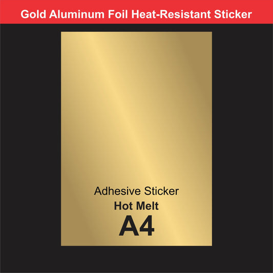 Silver and Golden Foiled Sticker for Laser Printer