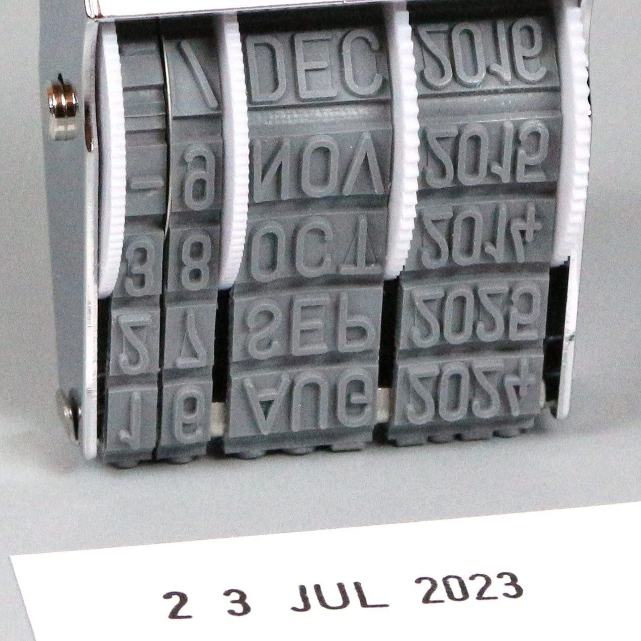 Shiny D3 Date Stamp