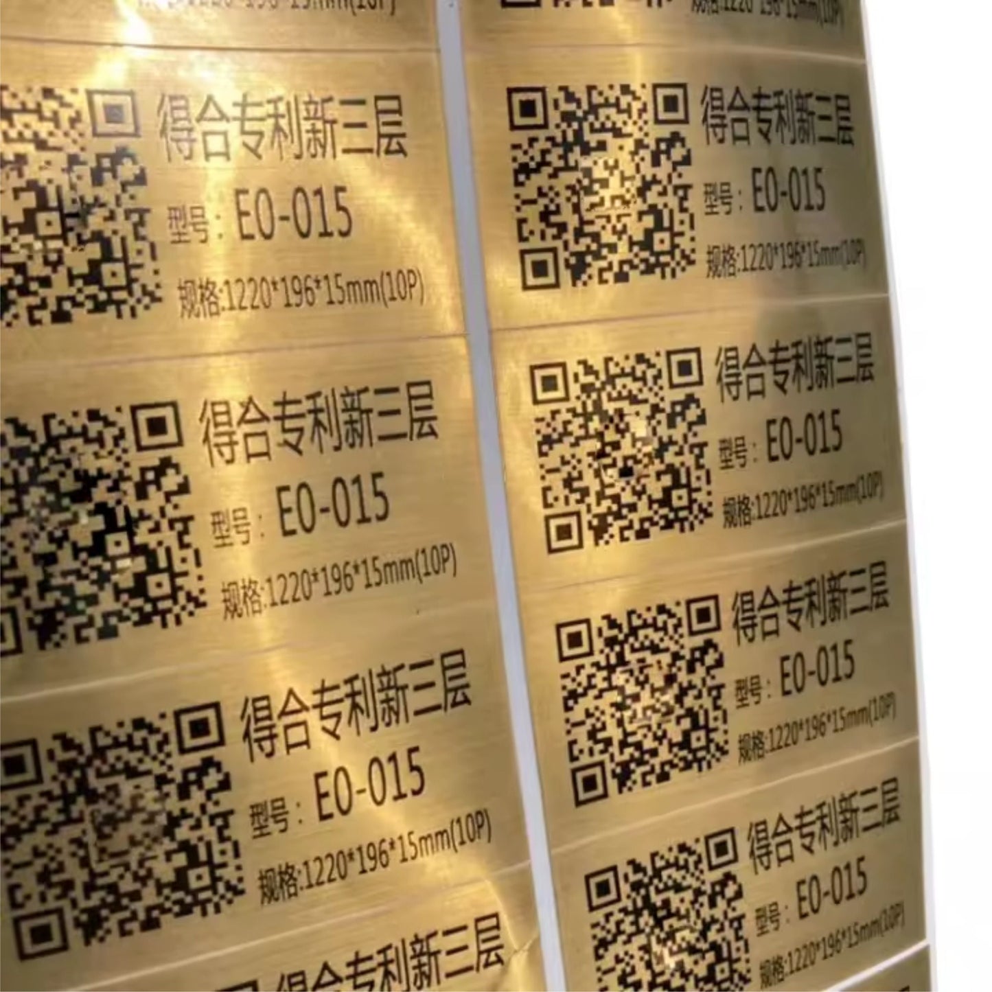Silver and Golden Foiled Sticker for Laser Printer