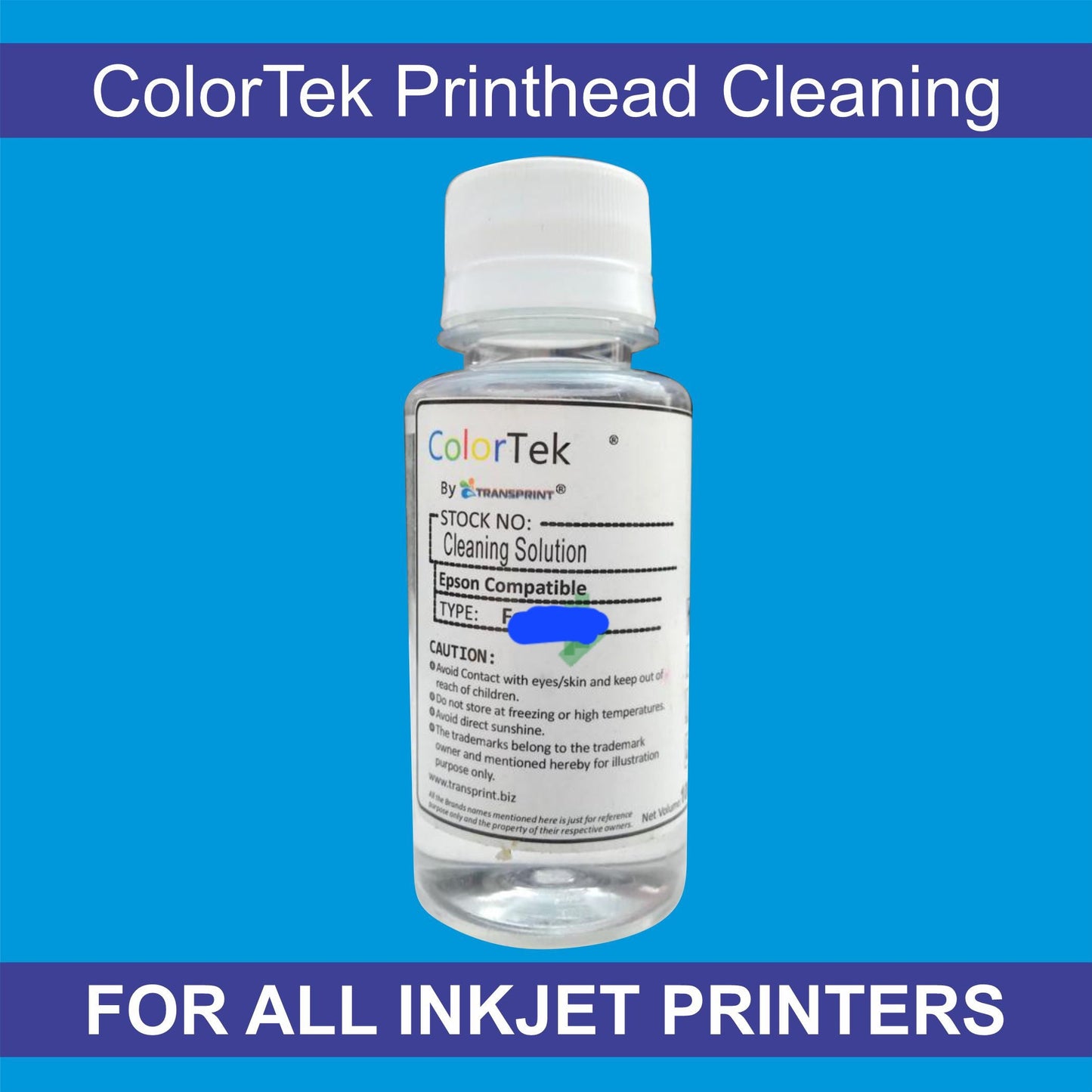 HEAD CLEANER FOR INJET PRINTER