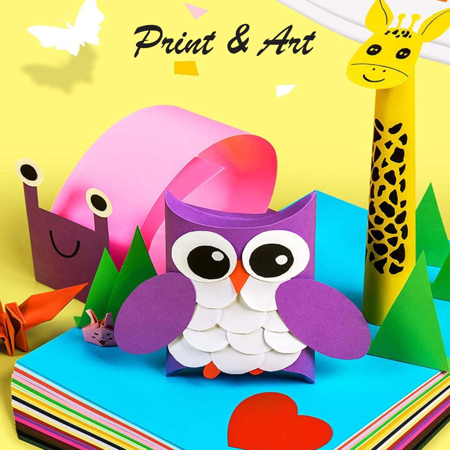 Colorful Paper set 50 and 100 sheets