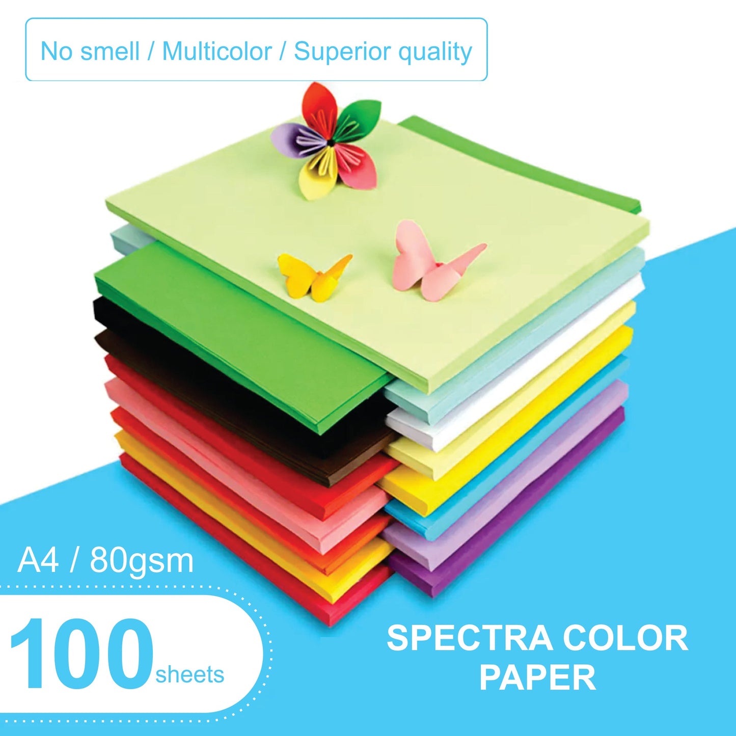 Colorful Paper set 50 and 100 sheets