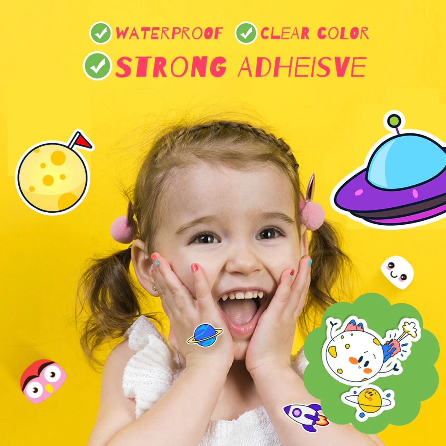 A4 Glossy sticker sheets for inkjet printers