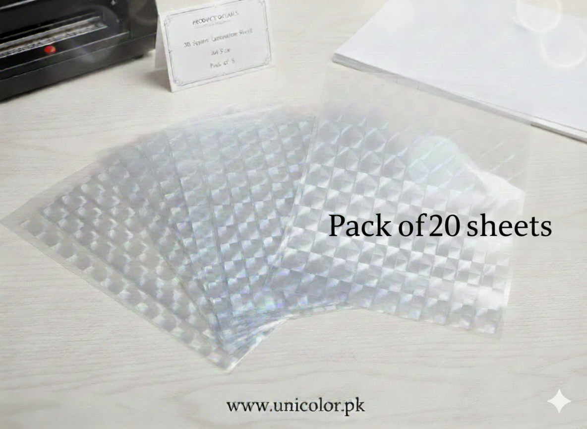 A4 3D LAMINATION SHEETS