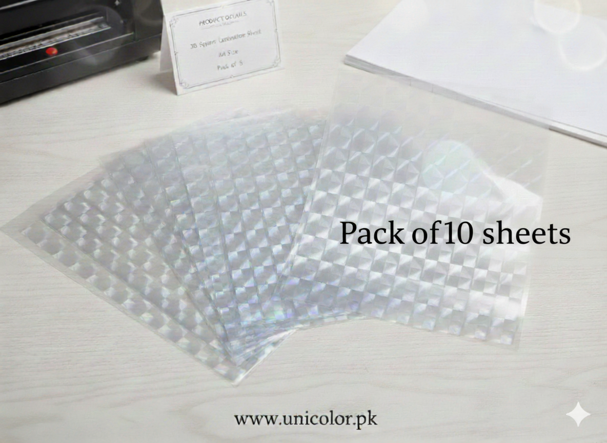 A4 3D LAMINATION SHEETS